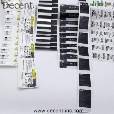 Packaging Adhesive Paper Sticker Printing, Custom Printed Labels, Water Bottle Adhesive Sticker