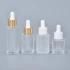Wholesale Clear Matte 20ml 30ml 50ml Glass Bottle with Dropper for Essential Oil