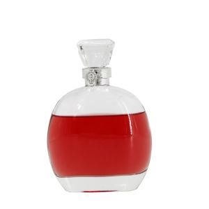 500ml Hot Sell Top Grade Glass Brandy Bottle with Corks