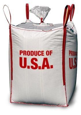 100% PP FIBC 1000kg Ton Jumbo Cement Packing Big Bulk Cooler Discharger Salt Sand Bags