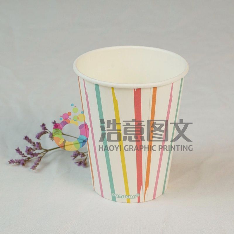 China Wholesale Biodegradable Single Wall Paper Cup for Gift Packaging