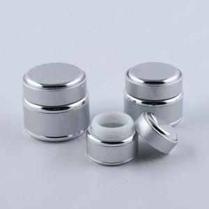 Good Quality Cosmetic Cream Jar with Aluminum Screw Cap Manufacture