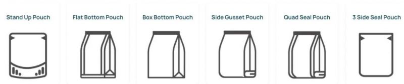 Flat Bottom Juice Packaging Bag Stand up Spout Package Pouch