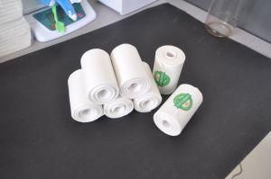 Wholesale Custom Paw Prints Eco Friendly Trash Bags Pet Poop Bags Litter Box Waste Bag Self Cleaning for Dogs and Cats