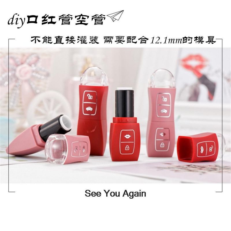 Stock Lipstick Tube Key Lipstick Tube Empty Tube Cosmetic Packaging Material