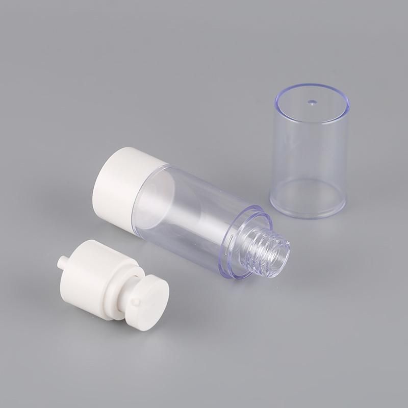 80 Ml 100ml 120ml Press Acrylic Lotion Bottles 60ml 50ml 30ml 15ml Airless Bottles for Cosmetic