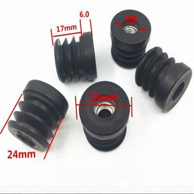 Anti Slip Rubber End Cover for Steel Metal Tube