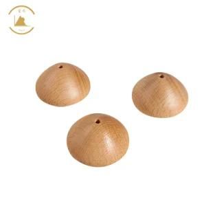 OEM ODM Custom Wholesale Square Round Bamboo Caps Beauty Perfume Cap Top Bottle Pump Spray Stopper Wooden Wood Candle Jar Lids