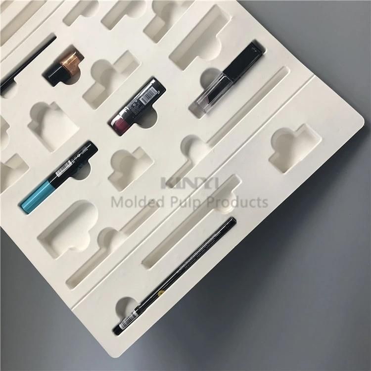 Custom Design Cosmetic Packaging Pulp Molded Insert for Packing