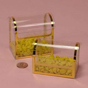 Plastic Gold Stamping Container Packaging Box