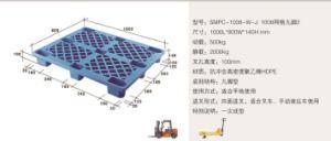 Recyclable HDPE Plastic Pallet for Industrial Use