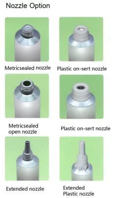 Hair Coloring Cream Hair Dyes Cosmetic Tube Aluminum Collapsible Tubes Cosmetic Packaging Tube