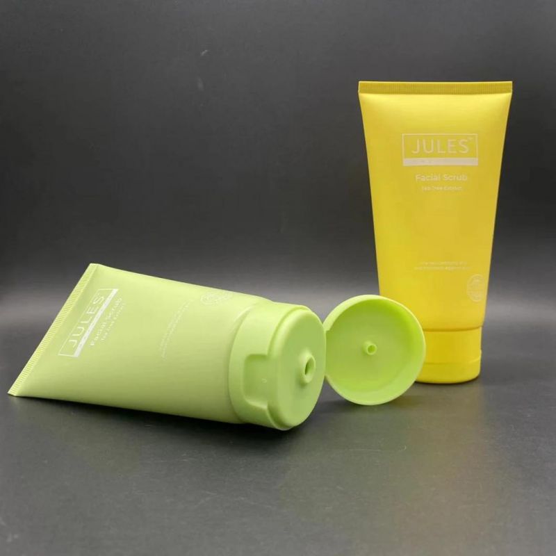 100ml PE Cosmetic Tube Sunscreen Body Lotion Plastic Tube Packaging Tube