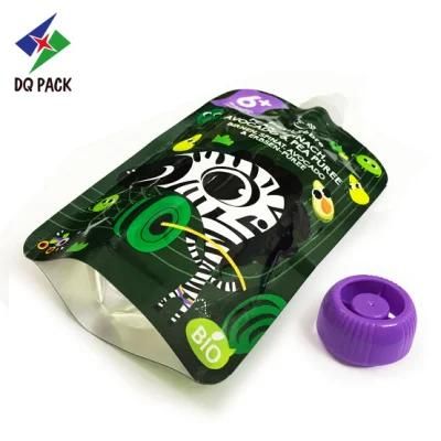 Stand up Juice Milk Coffee Doypack with Mushroom Spout Packaging Pouch Bag for Liquid