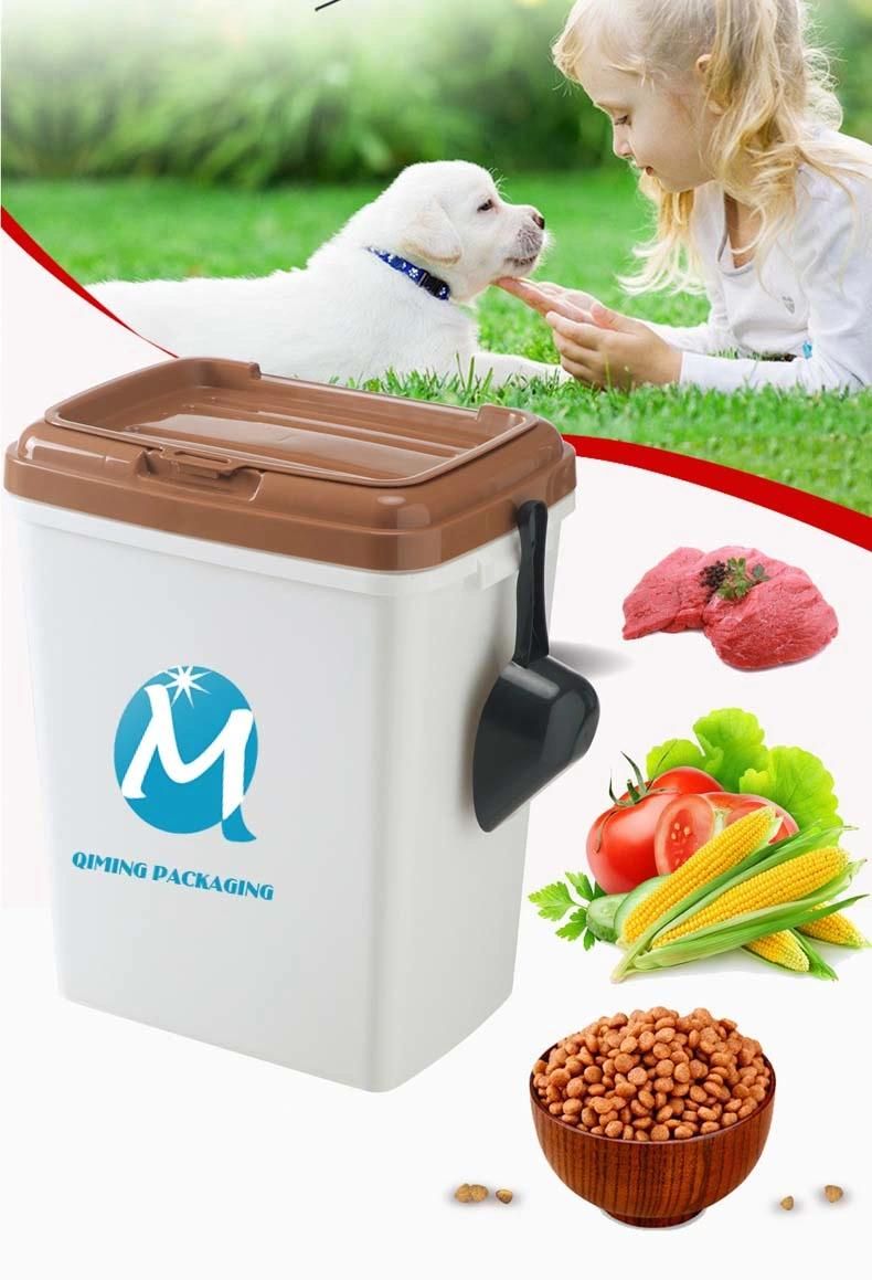 Plastic 20kg Dog Food Storage Bin Large Dog Food Container