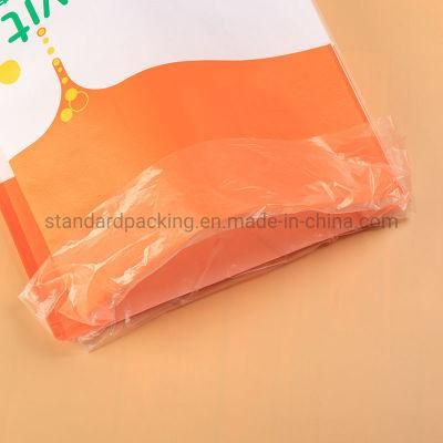 Cheap Cat Litter Bulk Closed Bottom Plastic Packaging Bag for 20kg Color Changing Cat Litter