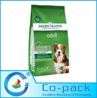 Stand up/ Doypack Plastic Dog Food Ziplock Packaging Bag