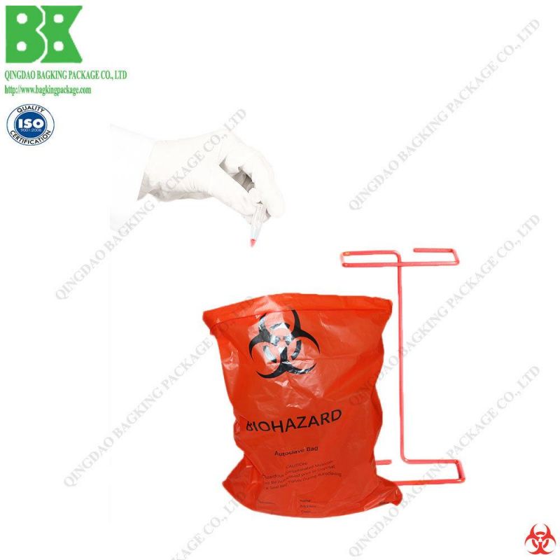 Custom Biodegradable Medical Waste Bags Bioplastic Garbage Bags Compostable