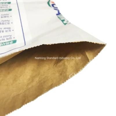 Cheap Kraft Paper 50lb Feed Bags with Logo Print