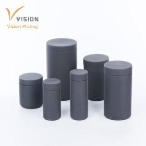 Cylindrical 13oz HDPE Plastic Jars for Sports Nutrition Bottle and Tablet Package Container