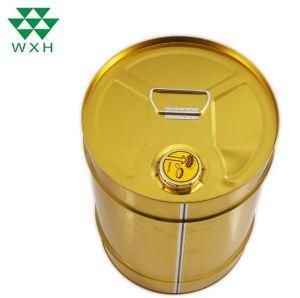 Closed-Top Adhesive Metal Tin Can for Lubricant Oil