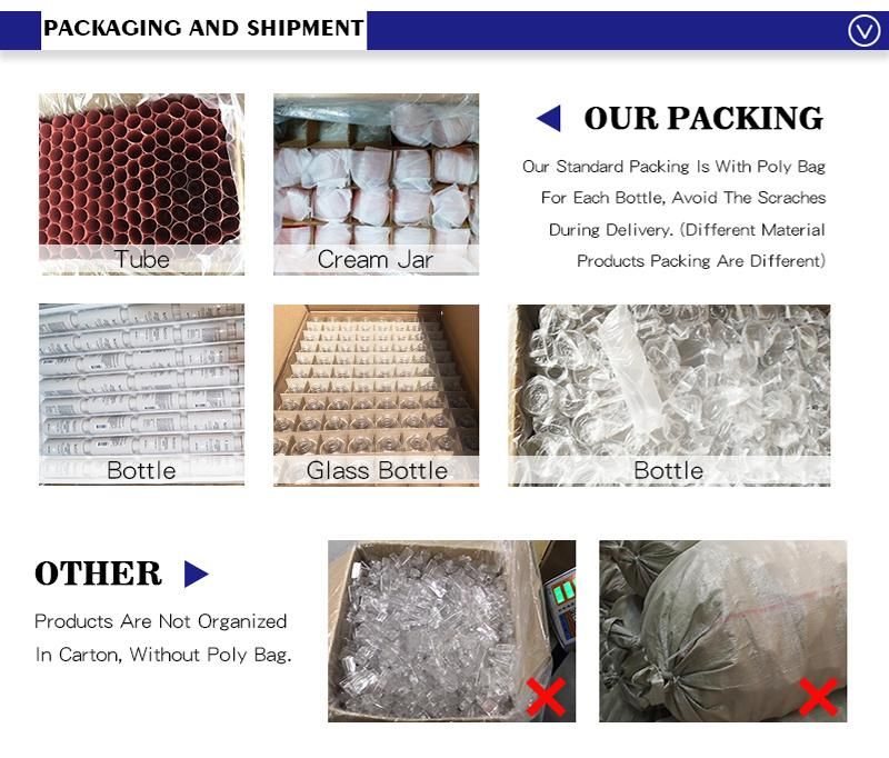 Factory Supply Round Bottom Plastic White Shampoo Lotion Bottles