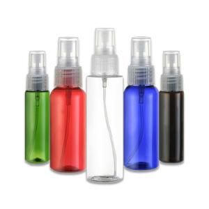 10ml 30ml 50ml 100ml 200ml Travel Cosmetic Fine Mist Disinfectant Spray Bottle Clear Round Mini Pet Plastic Spray Bottle