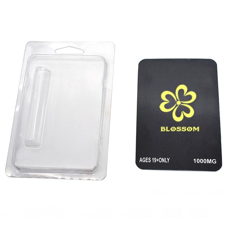 Hot Sale Clear Plastic Vape Cartridges Blister Clamshell Packaging