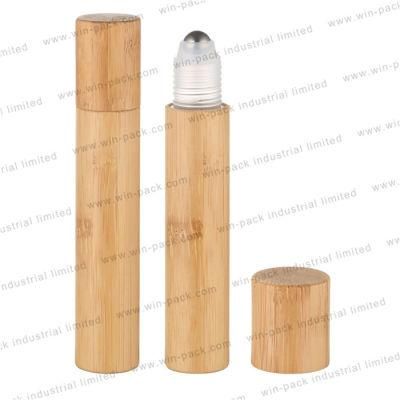 5ml 10ml Bamboo Lip Gloss Container Bottle with PP Inner