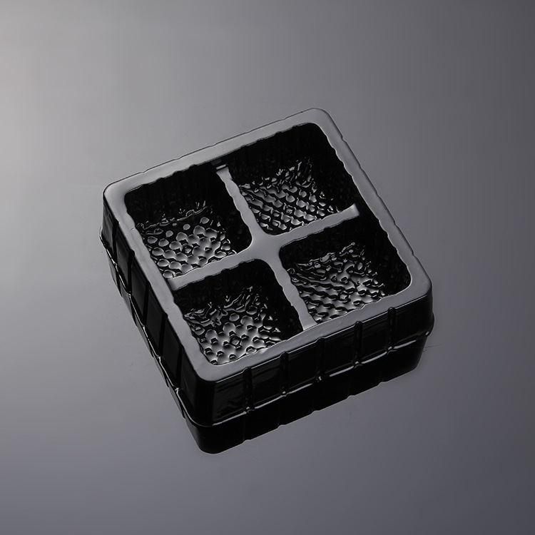 disposable black plastic blister box  blister plastic packaging box