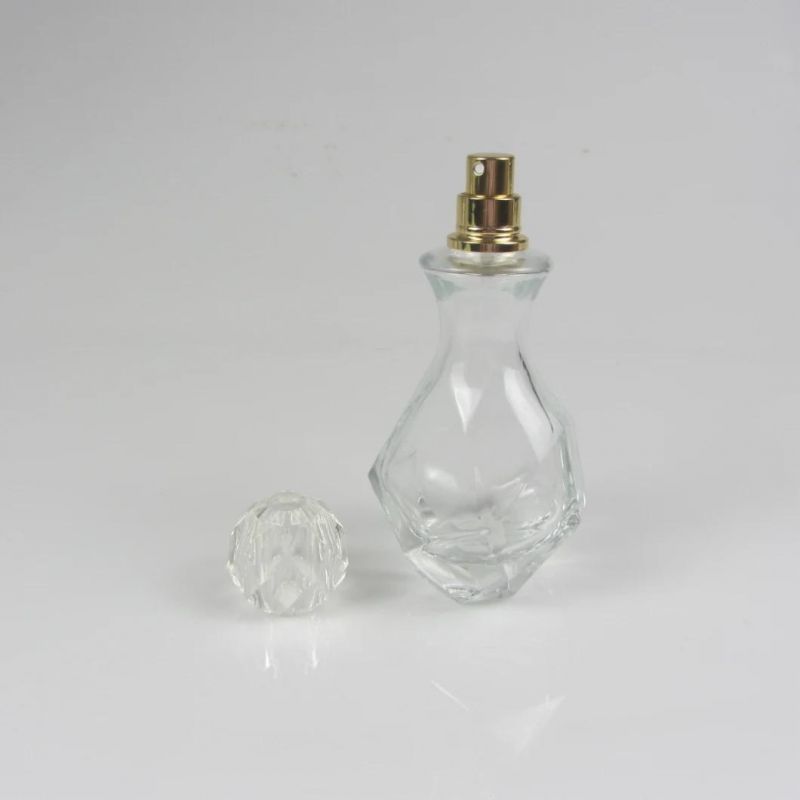 Private Clear Spray Glass Perfume Bottles with Box