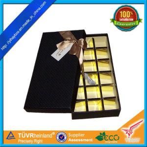 Black Chocolate Box with Plastic Insert