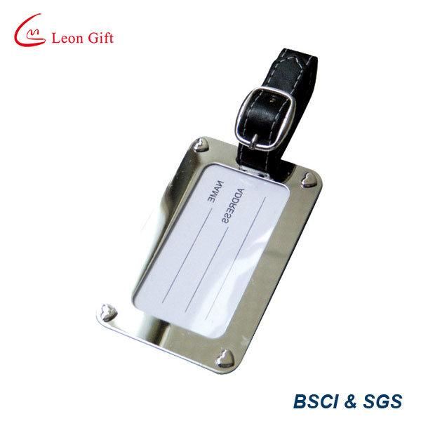 Wholesale Custom Rectangular Square Business Travel Rubber Luggage Tags