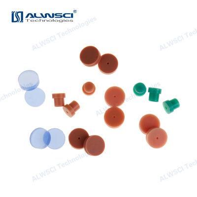 Alwsci Orange Ultra Sensitive High Temperature Low Bleed Precision Molded 11mm Gc Septa