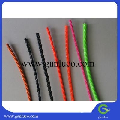 Heavy Duty Diameter 2mm to 5mm Round Shape Twisted Pure Pet Nylon Monofilament