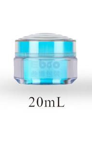 Double Wall Plastic Cosmetic Packaging Cream Jar for Skin Care