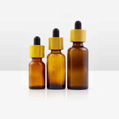 5ml 50ml 30ml 60ml 2oz Child Resistant Essential Oil Black Amber Frosted Serum Glass Dropper Bottle Wholesale with Box