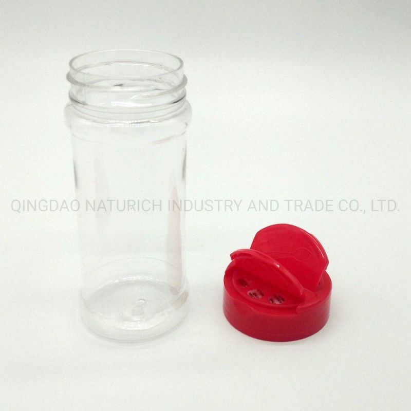 8oz/240ml Shaker Cheap Seasoning Storage Pepper/Salt 9oz Spice Bottle Pet Plastic Bottle