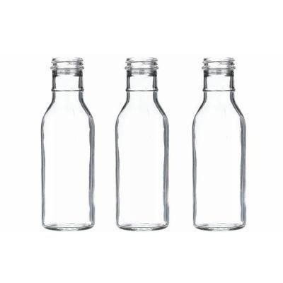 12oz Ringneck Glass Sauce Bottle for BBQ
