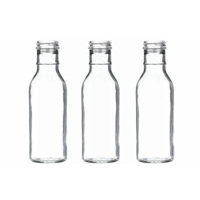 12oz Ringneck Glass Sauce Bottle for BBQ