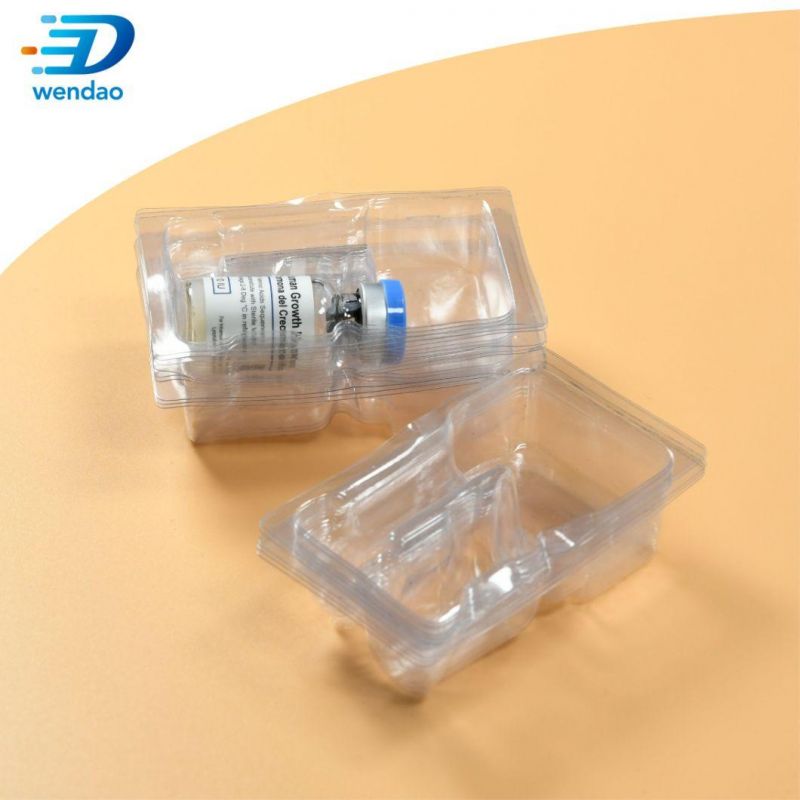 Pet Clear Ampoule Tray for 2ml, 3ml, 5ml, 10ml / Vial Plastic Packing Tray Medical Disposable