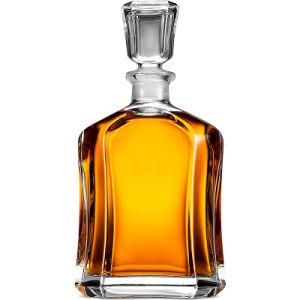 Customized Round 375ml 500ml 750ml Whisky Rum Gin Tequila Vodka Brandy Glass Bottle