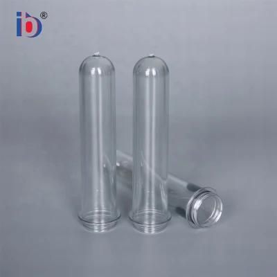 Custom Size 65g Sale Transparent Oil Bottle Neck 28mm Pet Preform