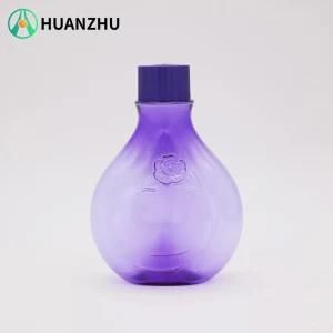 300ml 350ml Pet Bottle Rectangle Plastic Cosmetic Packaging Shampoo Bottle with Pump
