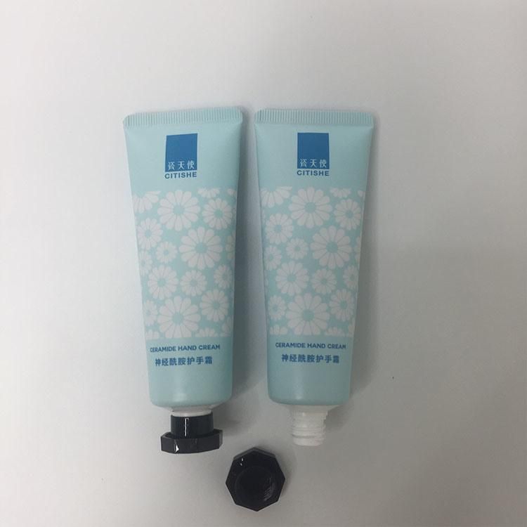 Cosmetic Tube Facial Cleaner Plastic Tube with Brush Applicator Packaging Material Hose Cosmetic Packaging