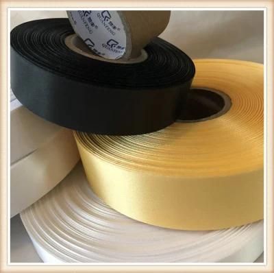 Polyester Colorful Double Faced Wholesale Satin Ribbon Manufactures