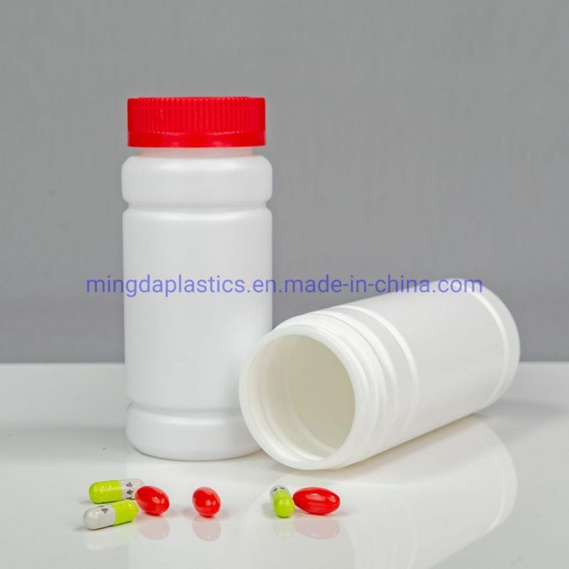 Small Size White Plastic Pill/Tablets/Capsule HDPE Packaging Round Bottle Supplier