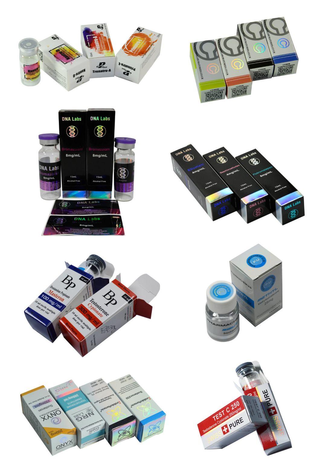Popular Design 10ml Vial Packing Bottle Labels Andb Boxes
