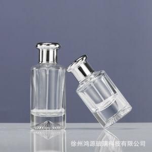 Natural Gemstone High Quality Crystal Perfume Essential Oil Rhombus Bottles Crystal Perfume Bottle