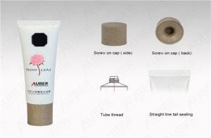 D40mm Squeeze Plastic Tube for Makeups with Biodegradable Cap
